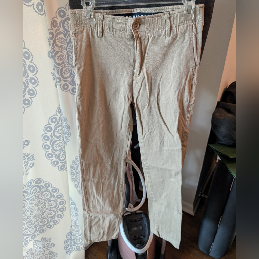 Perry Ellis Tan Chinos Classic Cotton Blend